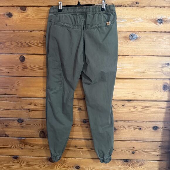10 Tree Womens Green Jogger Pants Size Small - Picture 2 of 8
